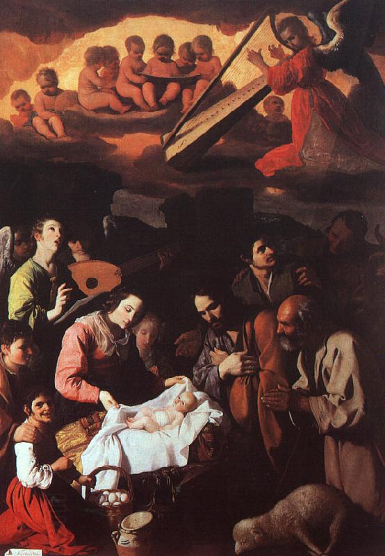 Francisco de Zurbaran The Adoration of the Shepherds_a China oil painting art